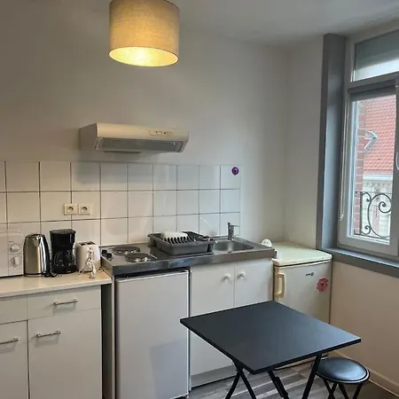 Studio Avec Parking Gratuit En Centre Ville Apartment Conde-sur-l'Escaut